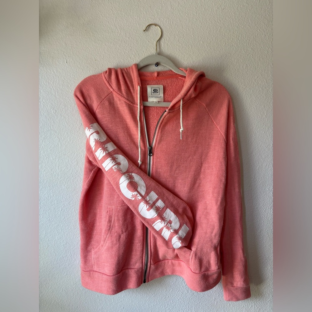 Coral women’s rip curl sweatshirt